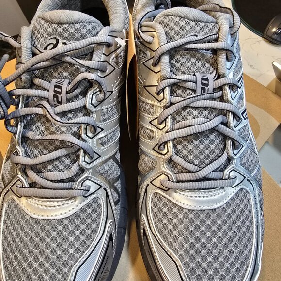 Asics Gel-Kayano 20 Gravel Pure Silver 1203A388-020 Running Shoes Mens Size 12 - Picture 5 of 9